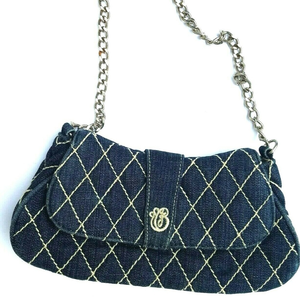 Vera Bradley Blue Denim Handbag Purse